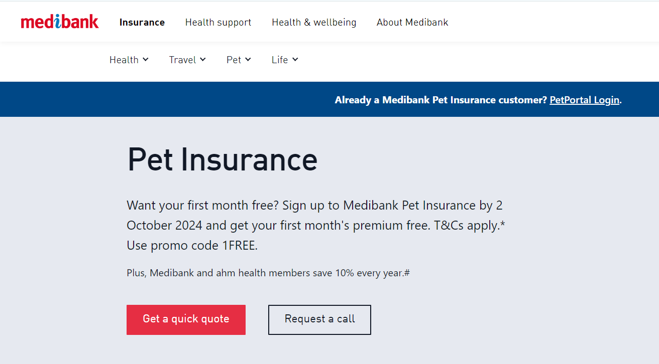 Medibank Pet Insurance